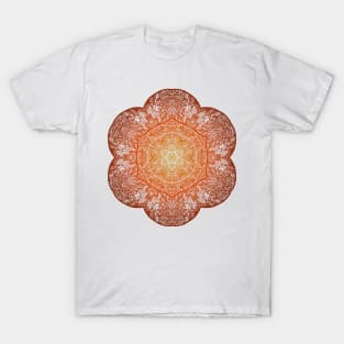 Forest Mandala - Colored Lace T-Shirt